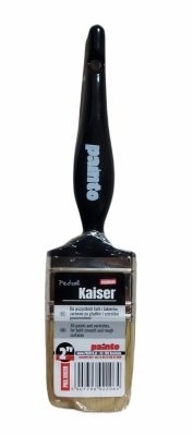 Pędzel Kaiser angielski 2″ malarski do farb olejnych emulsji gruby rączka z tworzywa premium porządny profesjonalny