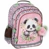 PANDA PLECAK z MISIEM DLA UCZENNIC SZKOLNY DZIEWCZĘCY DO 1 KLASY ZESTAW 5w1