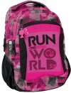 Plecak Młodzieżowy Szkolny Zestaw Run The World [BAA-2808]