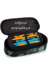 Czarny Cp CoolPack Plecak Młodzieżowy z Naszywkami [B24055]