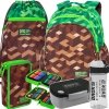 CP PLECAK COOLPACK ZESTAW 5el GRA PIKSELE GAME MINECRAFT DLA CHŁOPAKA