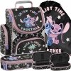 STITCH TORNISTER DO 1 KLASY DLA DZIEWCZYNEK KOMPLET 3 ele STICH i LILO PASO