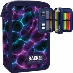 PIÓRNIK BACKUP 2 KOM. Z WYPOSAŻENIEM FALE NEONOWE DLA DZIEWCZYNY