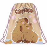 KAPIBARA WOREK DZIEWCZĘCY NA OBUWIE KAPCIE CAPYBARA DO SZKOŁY DERFORM