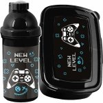 GAMEPAD KOMPLET 2w1 BIDON ŚNIADANIÓWKA GAMING GRA GAMER DLA CHŁOPAKA PASO