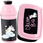 Dziewczęcy komplet Bidon Śniadaniówka Jednorożec [PP23UI-3021]