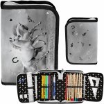 Piórnik Koń Szkolny z Wyposażeniem dla Dzieci do Podstawówki z Koniem Paso