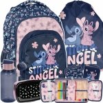 STICH PLECAK SZKOLNY TORNISTER DLA DZIEWCZYNY LILO i STITCH PASO ZESTAW 5el
