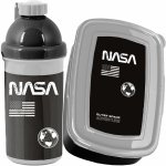 NASA BIDON ŚNIADANIÓWKA CZARNY ZESTAW KOSMOS DLA CHŁOPAKA PASO