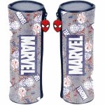 SPIDERMAN Piórnik Tuba Okrągły Szkolny Paso MARVEL Chłopięcy do Podstawówki