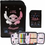 PIÓRNIK STICH SZKOLNY Z WYPOSAŻENIEM LILO i STITCH DLA DZIEWCZYNKI PASO