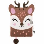 Jelonek Pluszowy Pamiętnik St.Majewski Włochacz Dziewczęcy 3d Deer [50918]