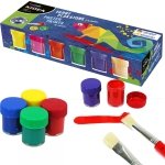 FARBY PLAKATOWE 12 KOLORÓW 20ML KIDEA DLA DZIECI FP12KKA