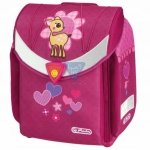 HERLITZ TORNISTER SZKOLNY DLA DZIEWCZYNEK DO SZKOŁY FLEXI FLOWER FAWN