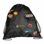 CZARNY WOREK NA WF STRÓJ KAPCIE OBUWIE BUTY DLA CHŁOPAKA BeUniq