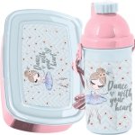 Komplet Śniadaniówka Bidon Baletnica dla Dziewczynki Paso [PP21BL-3021]