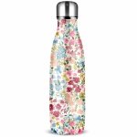 Butelka Termiczna Stalowa Kubek Termiczny Termos Bidon 500ml KWIATY [Z04580]