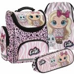 3ele. zestaw Tornister dla uczennic Szkoły Podstawowej [TEMBBF10]