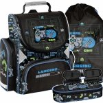 TORNISTER GAMEPAD GRY SZKOLNY GAMING DLA CHŁOPAKA DO KLAS 1-4 KOMPLET 3 el