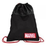 Marvel Duży Czarny Worek 2-komorowy dla Chłopaków na Kapcie BeUniq  [AMAR-713]