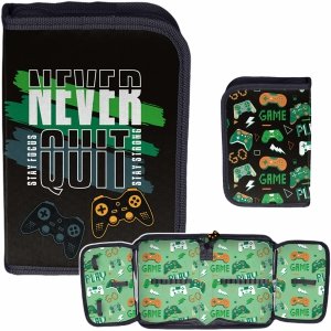 PIÓRNIK z PADEM SZKOLNY DO PODSTAWÓWKI GAMING GAMER DO 1 KLASY GRY GRA