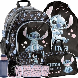 PLECAK STITCH SZKOLNY DO 1 KLASY KOMPLET 6w1  LILO i STICH DLA DZIEWCZYNEK