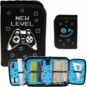 GAMEPAD PIÓRNIK Z WYPOSAŻENIEM DO PODSTAWÓWKI DLA CHŁOPAKA GAMING SZKOLNY
