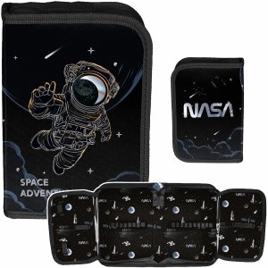 NASA PIÓRNIK SZKOLNY DO PODSTAWÓWKI KOSMOS DO 1 KLASY DLA CHŁOPAKÓW PASO