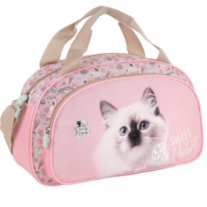 KOTEK TORBA SZKOLNA KOT SPORTOWA NA BASEN DLA DZIEWCZYNEK Z KOTKAMI CATS