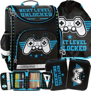 Gamerowy Tornister Szkolny Gamepad Gaming zestaw [PP23NX-524]