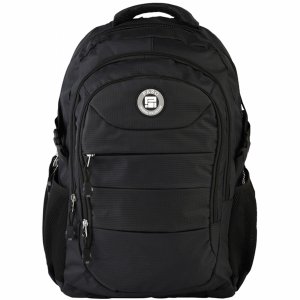 DUŻY PLECAK MŁODZIEŻOWY MĘSKI TURYSTYCZNY CZARNY SZKOLNY POJEMNOŚĆ 30L