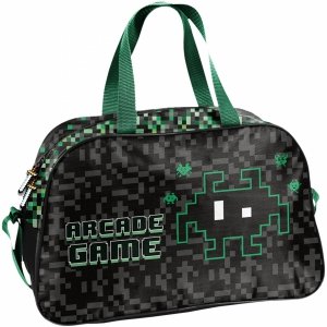 TORBA SPORTOWA GAMING NA BASEN PODRÓŻ DLA CHŁOPAKÓW NA WYCIECZKI GAMER PIKSELE
