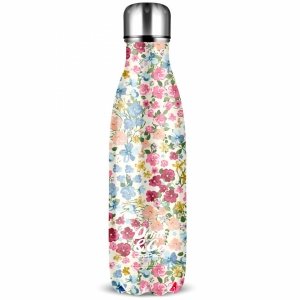 Butelka Termiczna Stalowa Kubek Termiczny Termos Bidon 500ml KWIATY [Z04580]