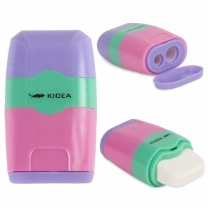 PODWÓJNA TEMPERÓWKA z GUMKA DO MAZANIA ŚCIERANIA KIDEA