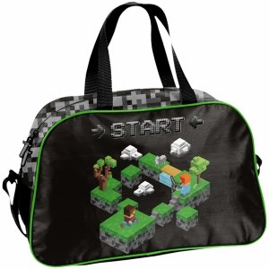 Torba Sportowa Minecraft na Basen Podróżna dla Chłopaków na Wycieczki Paso