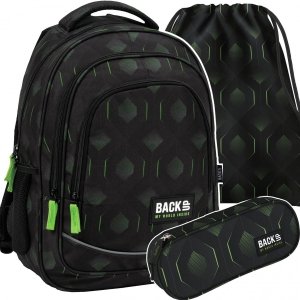 Zestaw 3ele Plecak Backup Szkolny Młodzieżowy [PLB5X38]