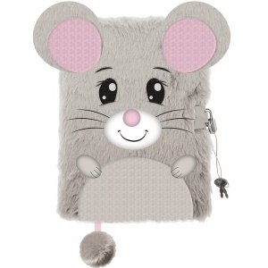 Myszka Pluszowy Pamiętnik St.Majewski Włochacz Dziewczęcy 3d Mouse [50963]