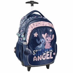 PLECAK STITCH NA KÓŁKACH DO SZKOŁY PODSTAWOWEJ DO 1 KLASY LILO i STICH PASO