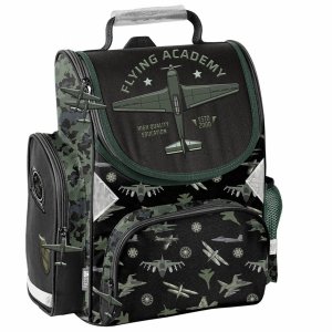 SAMOLOT TORNISTER SZKOLNY DLA CHŁOPAKÓW DO KLAS 1-4 PODSTAWÓWKI SAMOLOTY