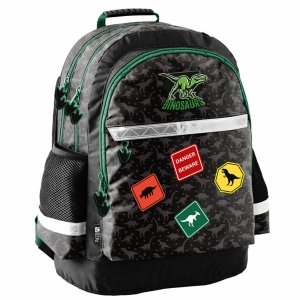 DINOZAURY PLECAK SZKOLNY TYRANOZAUR DO 1 KLASY PODSTAWÓWKI DLA CHŁOPAKA