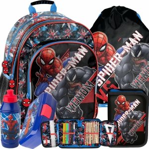 Chłopięcy Plecak Szkolny do Szkoły Podstawowej Venom Spiderman [SPX-090]