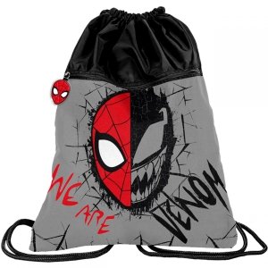 Worek Venom Spiderman na Kapcie Obuwie Wf 2-kom. Paso [SP23BB-713]