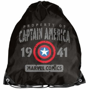 KAPITAN AMERYKA WOREK NA OBUWIE WF KAPCIE AVENGERS DLA CHŁOPAKÓW DO 1 KLASY