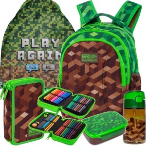 Plecak Coolpack Cp Zestaw 5w1 Gra Piksele Game Minecraft [C48199/E]