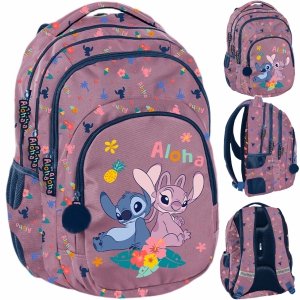 STICH PLECAK DO SZKOŁY DZIEWCZĘCY TORNISTER DO KLASY 1-4 LILO i STITCH