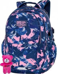 CoolPack Cp Plecak dla Dziewczyny Granatowy Różowy Szkolny PINK STROKES [C62187]