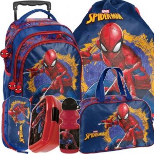 Mega Plecak SpiderMan na Kółkach Szkolny dla Chłopaka [SPU-300]