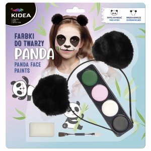 Panda Farby do Twarzy Komplet z Opaską Pandy dla Dziewczynek [FDTZPAKA]