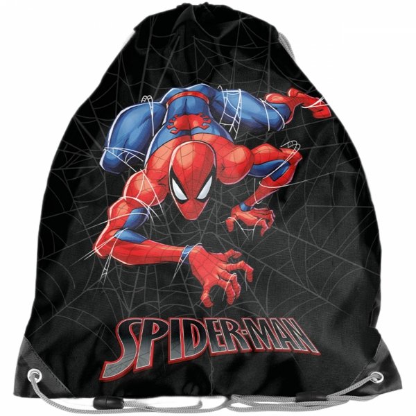 SPIDERMAN CHŁOPIĘCY WOREK NA OBUWIE WF KAPCIE MARVEL DO 1 KLASY PASO