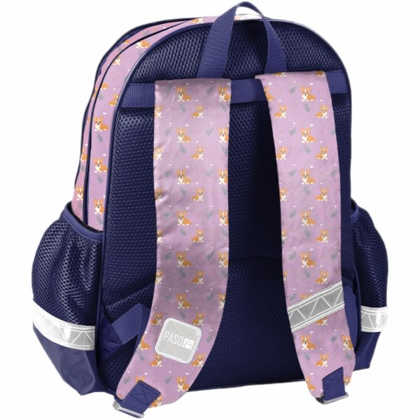 PLECAK SZKOLNY PIESEK DLA UCZENNIC DZIEWCZĘCY DO PODSTAWÓWKI Z PIESKIEM DOG